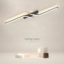 Ljojo LED Line Ceiling Lamp for Modern Living Room, Dining, Bedroom, Study