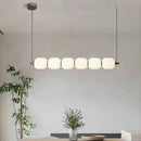 Minimalist Glass Chandelier Pendant Lamp for Bedroom Living Room by Ljojo