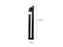 Industrial Modern Floor Lamp LED Standing Light for Living Room - Ljojo