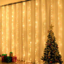 3M Ljojo™ LED Curtain String Lights with Remote Control - Perfect for Home Decoration