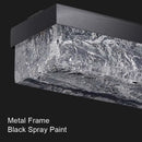 Ljojo Luxury LED Resin Pendant Light for Dining Room, Living Room, Bedroom