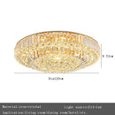 Large Crystal Ceiling Chandelier Classic Luxury Led Lampara Gold Round Ceiling Lights Home Decor Lustre Home Appliance by Ljojo
