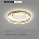 Nordic Minimalist Ring Ceiling Light Modern LED Lamp by Ljojo