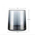 Ljojo 270ML Glass Mug - Modern Simple Style for Tea, Coffee, Juice & Water