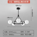 Modern LED Chandelier for Living Room | Sleek Pendant Light Fixture by Ljojo