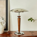 Ljojo Medieval Desk Lamp Wood/Iron Nostalgic High-end E14 Bulb Lamps