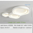 Ljojo Minimalist LED Ceiling Lamp Modern Nordic Living Room Dining Room Lighting