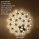 Modern Acrylic Plum Blossom Led Chandelier Ceiling Light - Home Decor by Ljojo