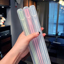 Ljojo 24cm Reusable Chopsticks Set for Asian Cuisine.