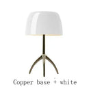 Ljojo LED Glass Desk Lamp Postmodern Design for Home Decor
