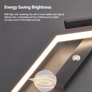 Ljojo LED Wall Lamp USB Charging Modern Indoor Lighting Fixture for Living Room Bedroom