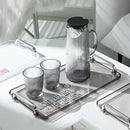 Ljojo Light Luxury Water Cup Tray for Home Storage and Organization