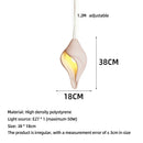 Ljojo Wabi Sabi Conch Pendant Light Modern Chandelier Home Decor Dining Bar Lighting