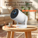 Ljojo™ Ultra Portable 4K Projector with Speaker, Android11, BT5.4