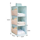 Ljojo™ Multi-layer Folding Hanging Storage Organizer for Bras, Underwear, Socks, and Clothes