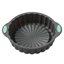 Ljojo 3D Spiral Silicone Cake Mold - Nonstick Pan for Birthday Desserts