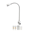 Ljojo LED Reading Light with USB Port, Touch Dimmable Gooseneck Lamp for RV Boat