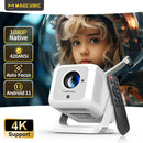 Ljojo™ Magcubic HY310X 4K WiFi6 Auto Focus Android 11 Projector for Full HD Home Cinema