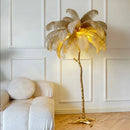 LED Feather Floor Lamp by Ljojo: Stylish Ostrich Ins Live Room Decor