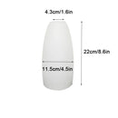 Ljojo Matte White Glass Shade for E26 E27 Pendant Light
