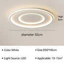 LED Ceiling Light Modern Simple Bedroom Living Dining Room Kitchen Island Pendant Luster by Ljojo