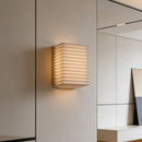 Modern Retro Square LED Wall Lamps Wabi Sabi Style for Living Rooms by Ljojo