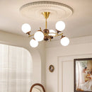 French Retro Glass Ball Chandelier Pendant Lamp Home Decor Lighting by Ljojo