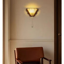 Ljojo LED Wooden Wall Sconce for Bedroom, Corridor, Living Room - French Retro Style
