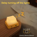 LED Night Lights Bedside Table Lamp USB Rechargeable Decor Baby Bedroom Decoration by Ljojo