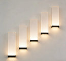 Japanese LED Pendant Lamps Polished Chrome Cube Shaped Art Chandelier for Living Room by Ljojo