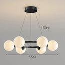 Ljojo Italian Light Luxury Circular Magic Bean Pendant Light for Dining Table and Living Room