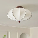 Nordic Wabi-Sabi Style Lace Ceiling Lamp Retro Lantern Study Lighting by Ljojo