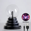 Ljojo Magic Plasma Ball Lamp: Electric Touch Night Light for Atmosphere & Christmas