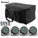 Ljojo™ 4PCS 36LEDs RGB Par Lights with Remote Control for Disco Wedding Party