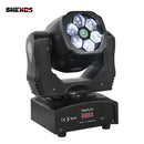 Ljojo™ SHEHDS 6X15W RGBW Moving Head Light DMX512 for DJ Club Show