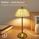 Ljojo LED Desk Lamp Dimmable Touch Sensor Rechargeable Night Light for Bedroom