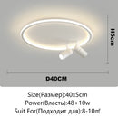 Ljojo LED Ceiling Light: Modern Spotlight Chandelier for Home Lighting in Living Room