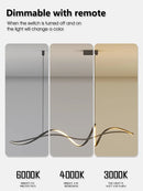 Ljojo Minimalist Nordic Style Chandelier for Dining Room and Bar