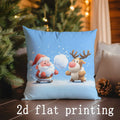 Cute Animal Print Pillow Covers by Ljojo: Festive Home Decor for Sofa, Bedroom, Car