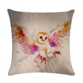 Animal Print Linen Pillowcase by Ljojo - Home Decor Cushion Cover