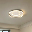 Nordic Led Ceiling Light: Creative Modern Round Fixture for Living Room by Ljojo