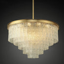 E14 Led Pendant Lights Luxury Gold Round Hanging Lamp for Living Room by Ljojo