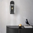 Ljojo Luxury Double Glass Wall Lamp: Modern Nordic Design for Home, Restaurant, or Staircase