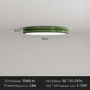 Ljojo Modern Flat Ceiling Light Chandelier for Living Dining Room Bedroom Down Lighting