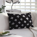 Ljojo 30x50 Black Cushion Covers for Sofa, Chair, and Bed Decor