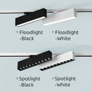 Ljojo 10/20W COB LED Track Light: Adjustable Ceiling Spot Lamp for Aisle Shop Lighting