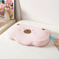 Ljojo Memory Foam Cooling Face Pillow, Summer Cartoon Shape for Neck Health