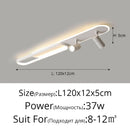 Nordic Long LED Ceiling Light for Living Dining Room Minimalist Kitchen Ljojo