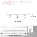 Ljojo LED GU10 Track Light Spotlight Ceiling Lighting for Living Room and Kitchen