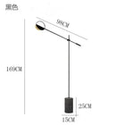 Ljojo Marble Floor Lamp: Modern Light Luxury LED Living Room Study Bedroom Decor